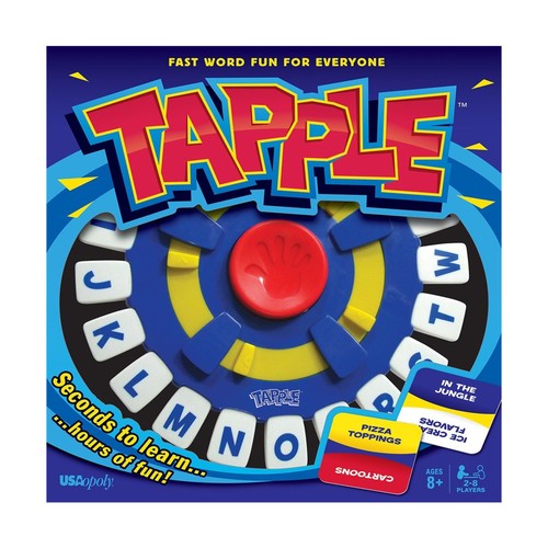 Usaopoly tapple box - tapple, vg/vg+