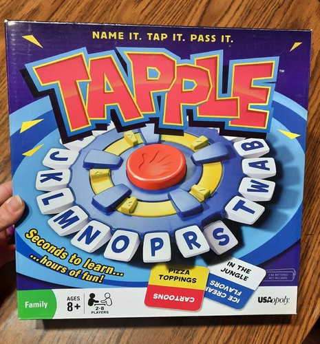 Tapple family board game - board,